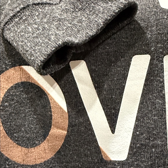 HP🌈 Spiritual Gangster Gray 'Love' Sweatshirt - size large - Picture 5 of 9